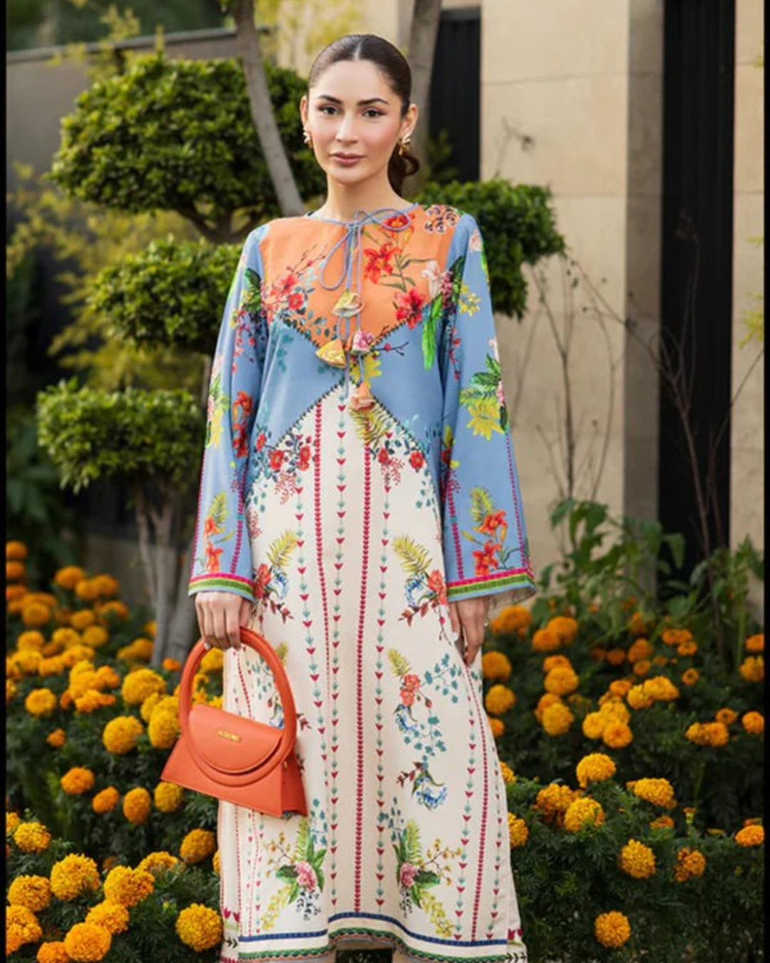 Sunset stiched 2 piece