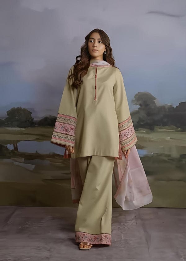 Roshi- 3 Piece Printed Suit With Dupatta EID SALE 50% OFF